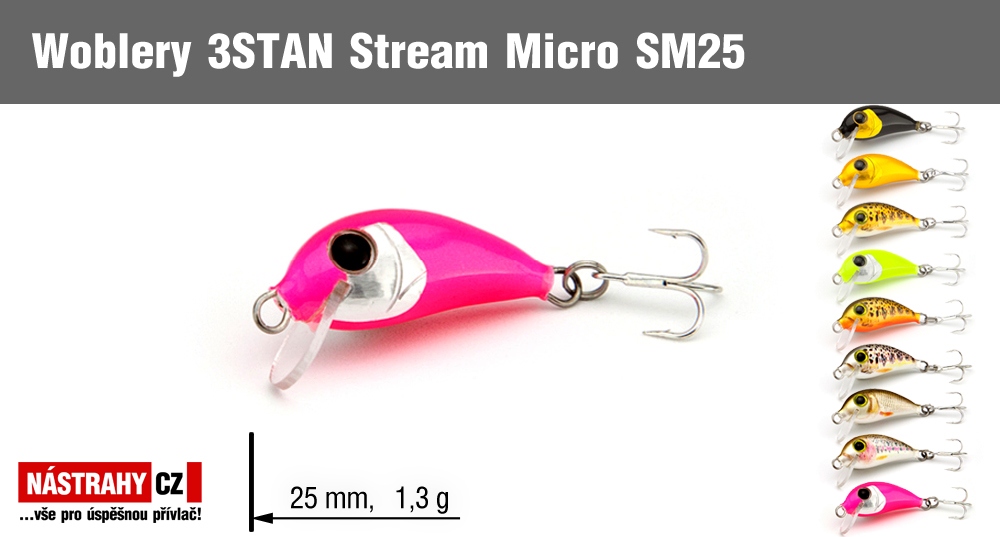 Wobbler 3STAN Stream Micro SM25 Wobbler 3STAN Stream Micro SM25